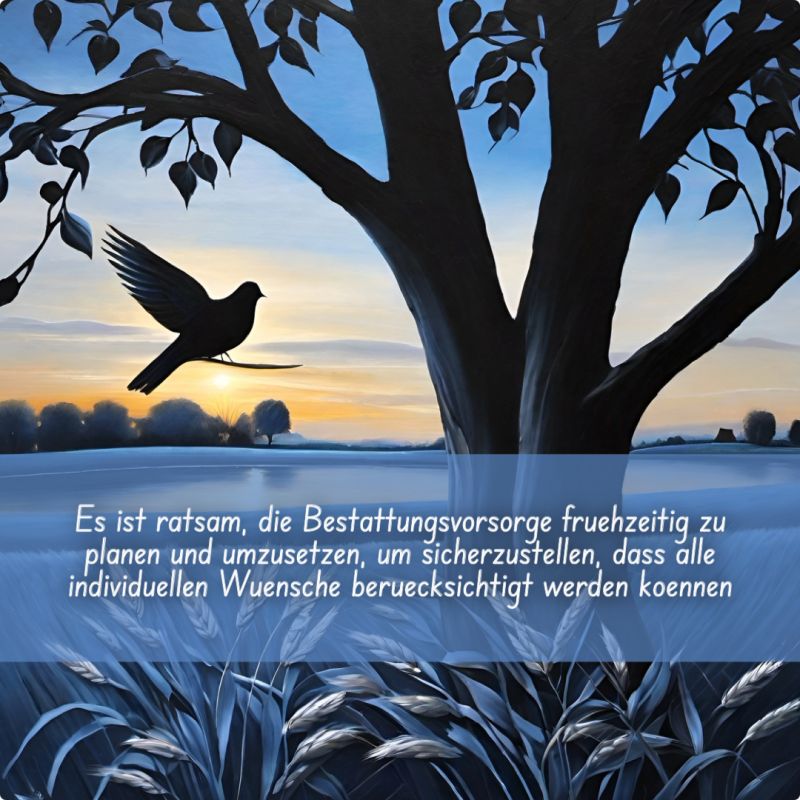 Die Bestattungsvorsorge rechtzeitig planen