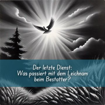 Was passiert mit dem Leichnam beim Bestatter